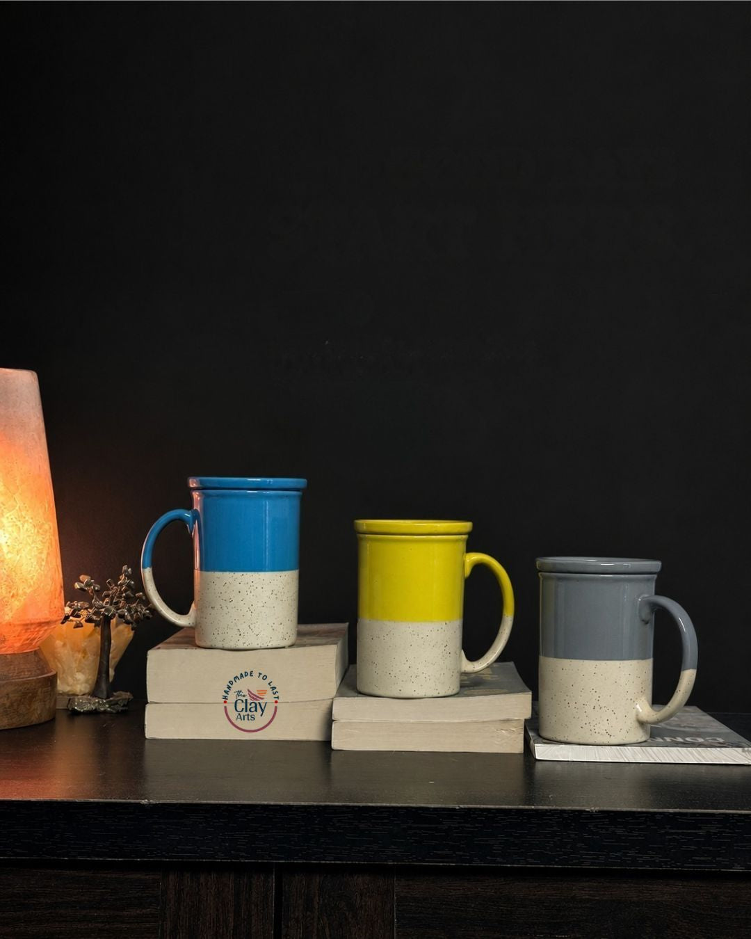Colour Block Ceramic Mug