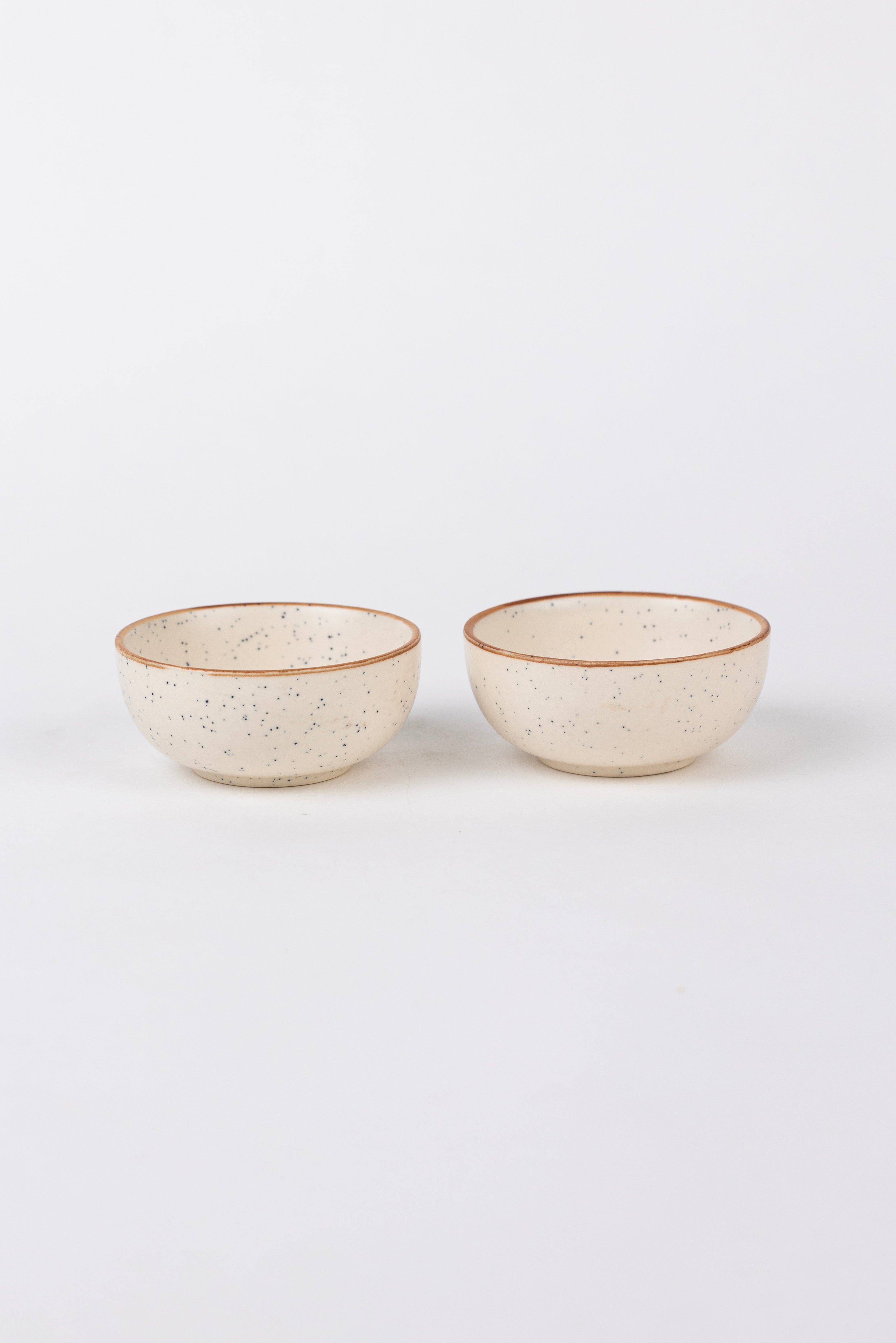 White Speckled Dinner Set Ceramic