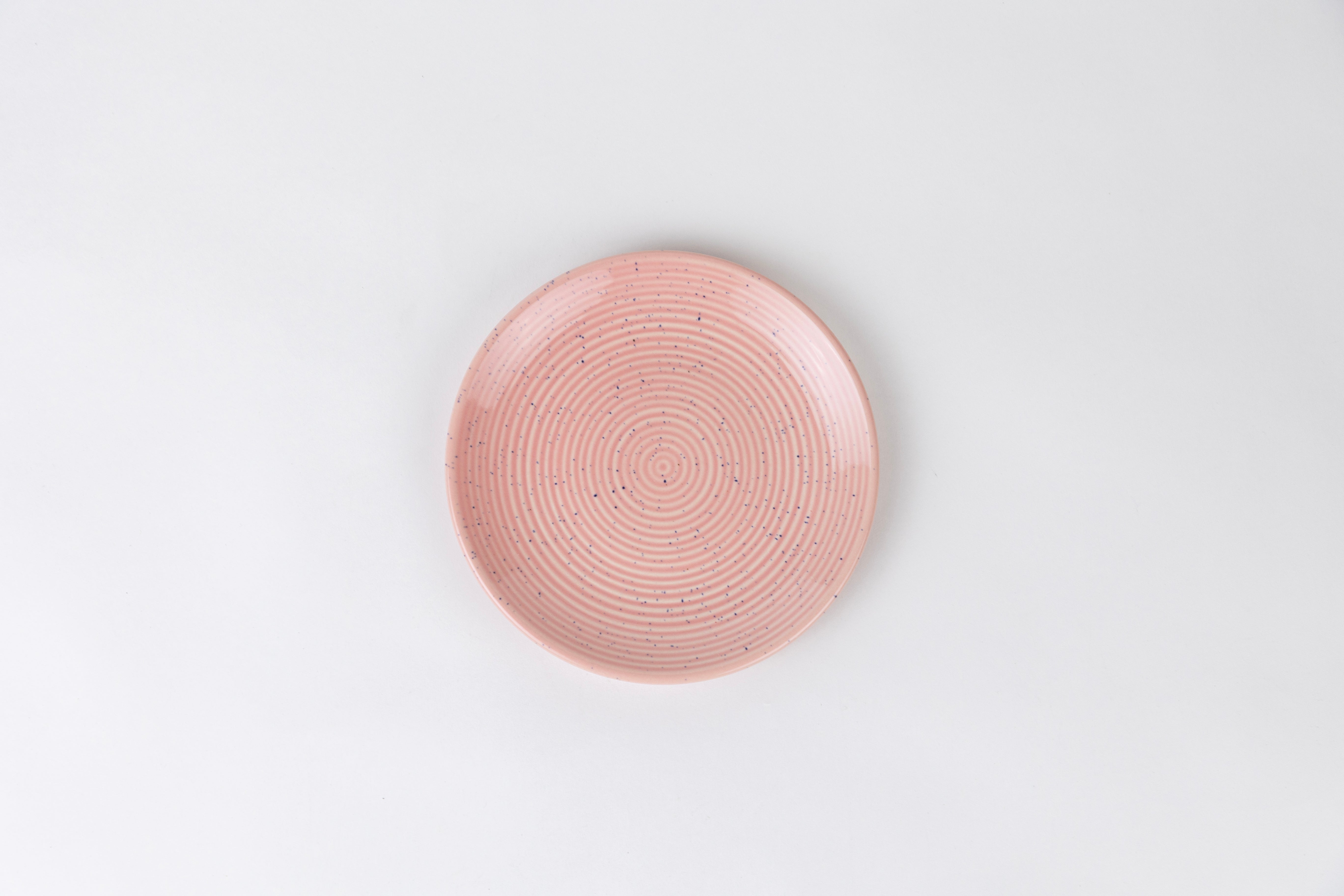 Pink Spiral Dinner Set Ceramic