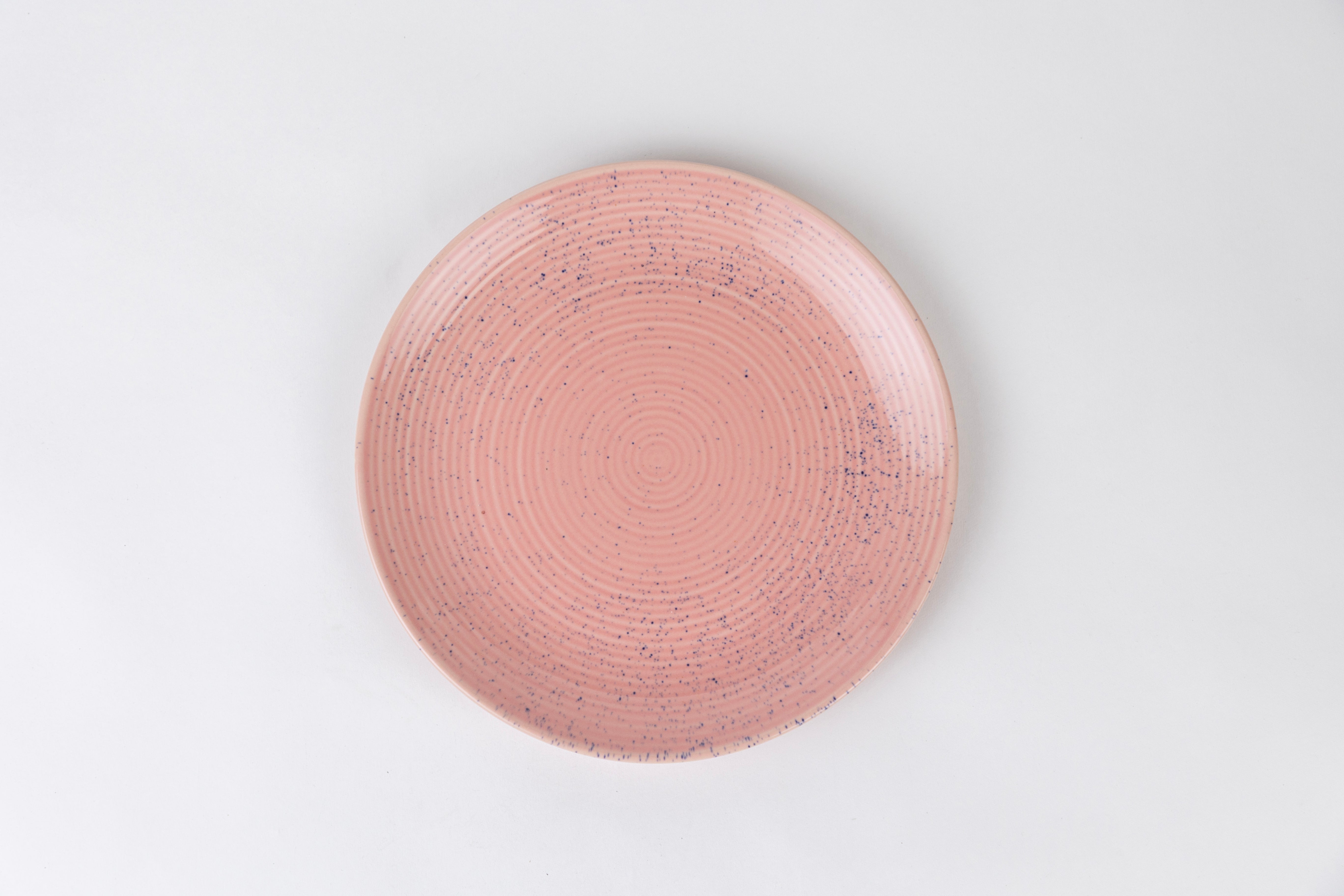 Pink Spiral Dinner Set Ceramic