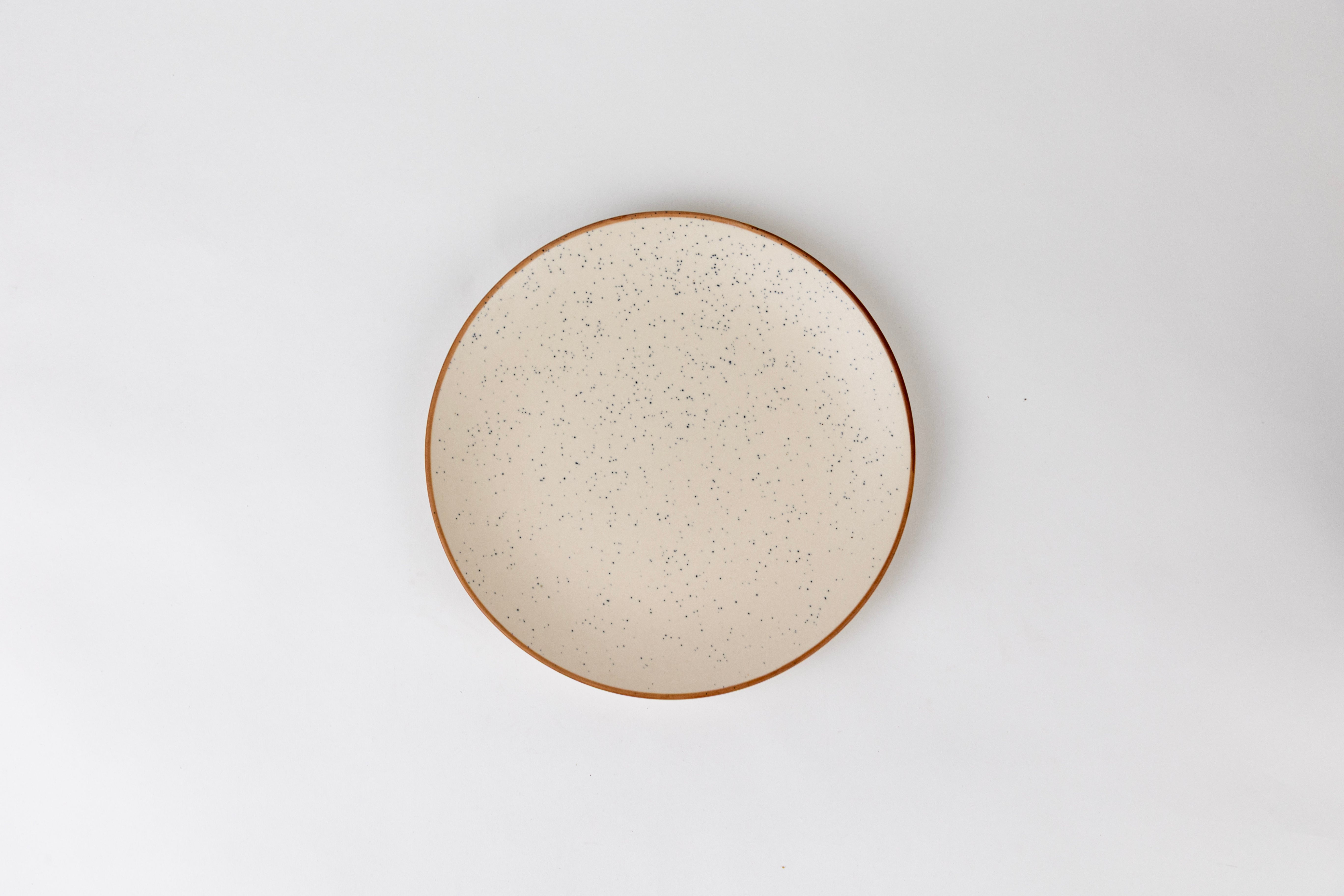 White Speckled Dinner Set Ceramic