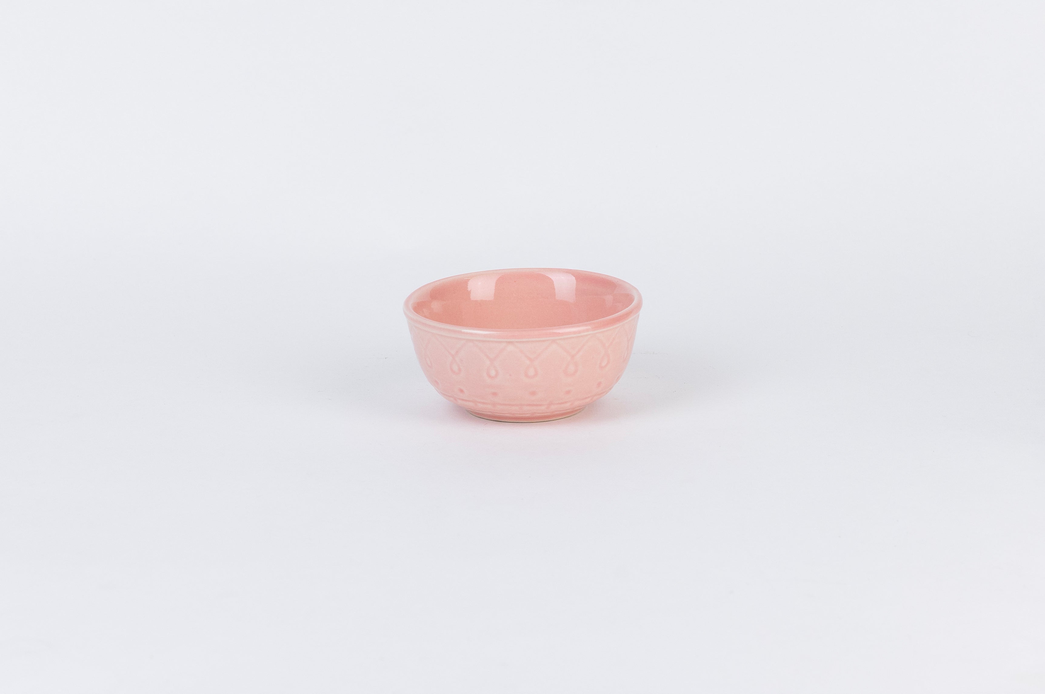 Pink Spiral Dinner Set Ceramic
