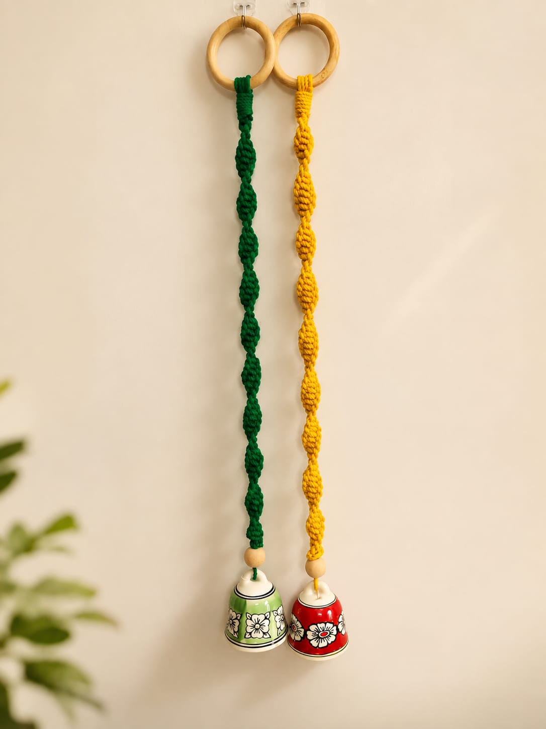 Ceramic Bell Hanging – Decorative Wall, Door Chime