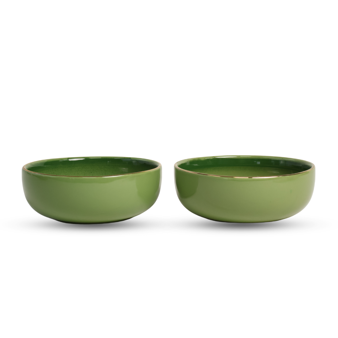 Olive Green Dinner Set – 20 Pieces
