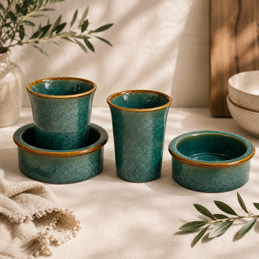 Aqua Terra filter coffee cups