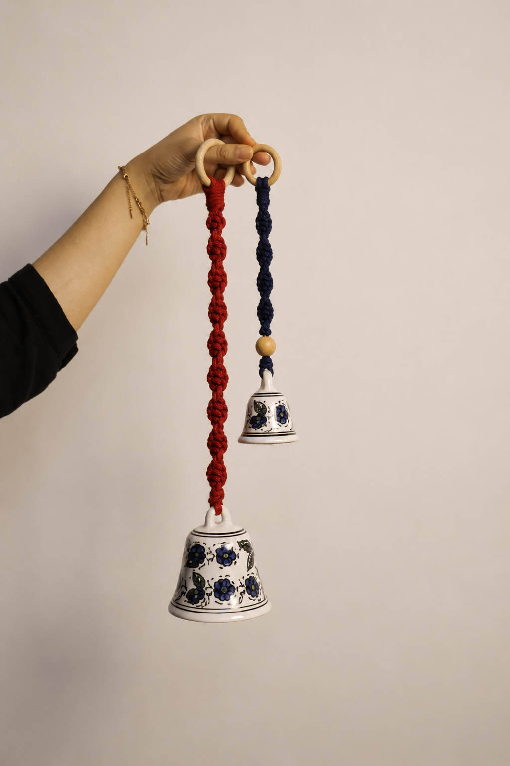 Ceramic Bell Hanging – Decorative Wall, Door Chime
