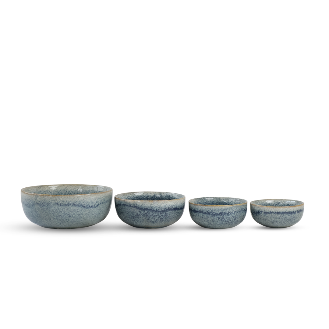 Grey Reactive Dinner Set – 20 Pieces