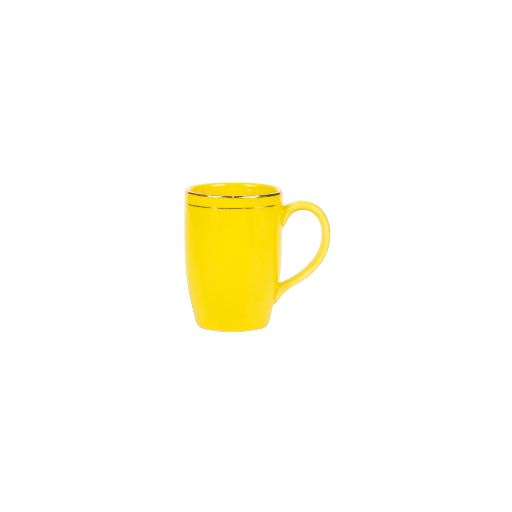 Yellow Gold Ring Mug – Premium Ceramic