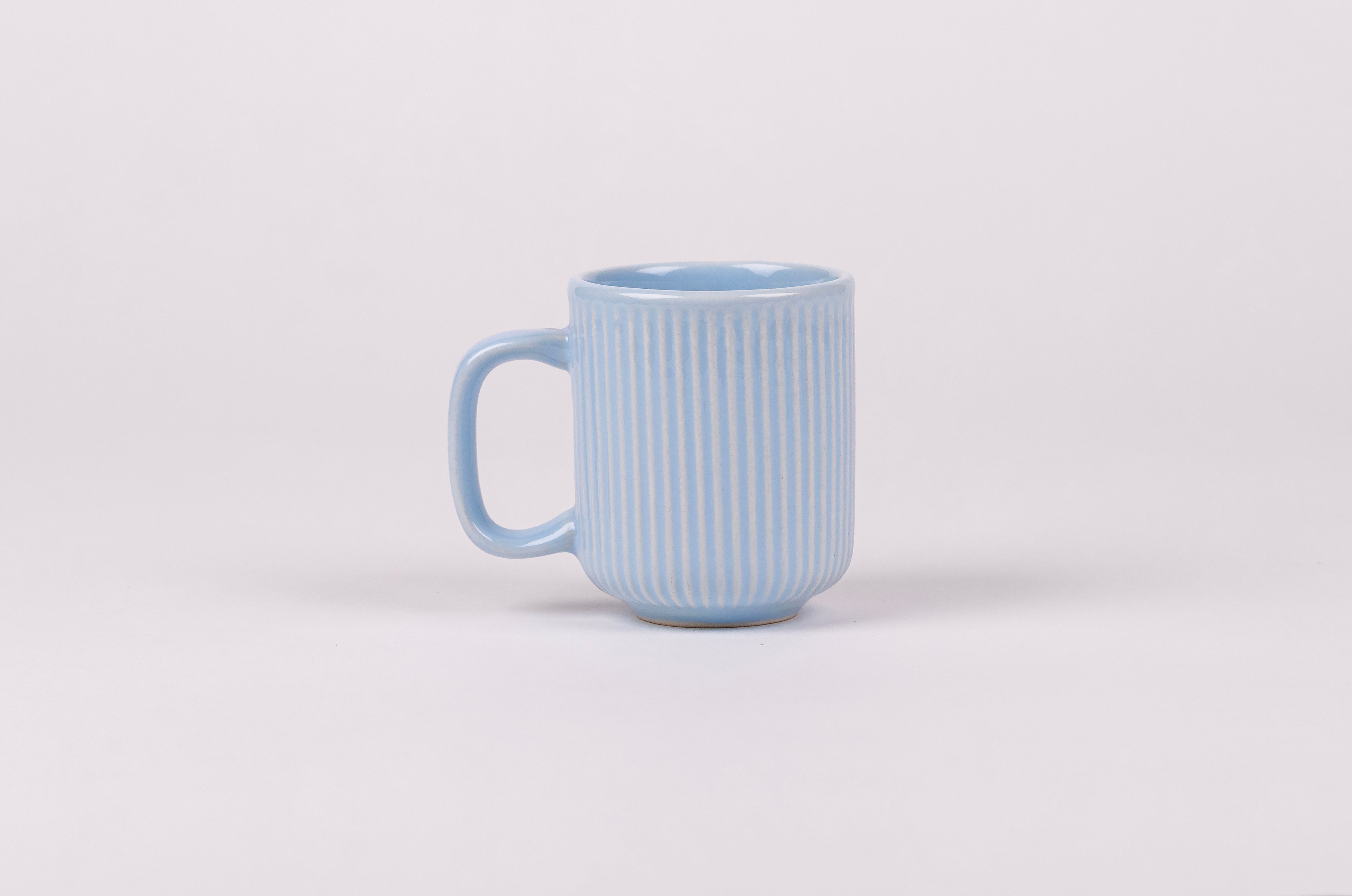 Ice Blue Mugs Ceramic- Set of 2