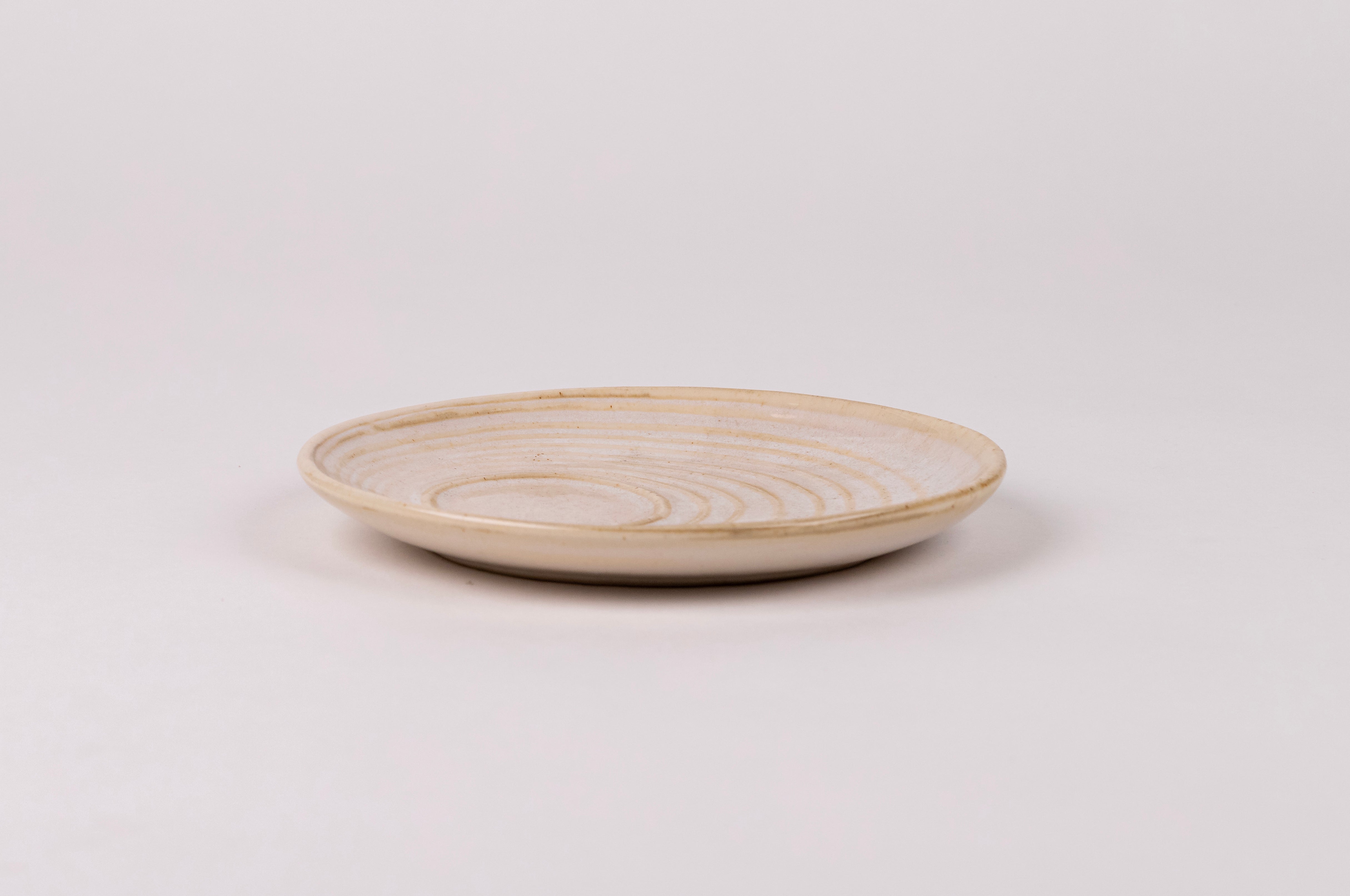 Ivory White Cappuccino Cup & Saucer