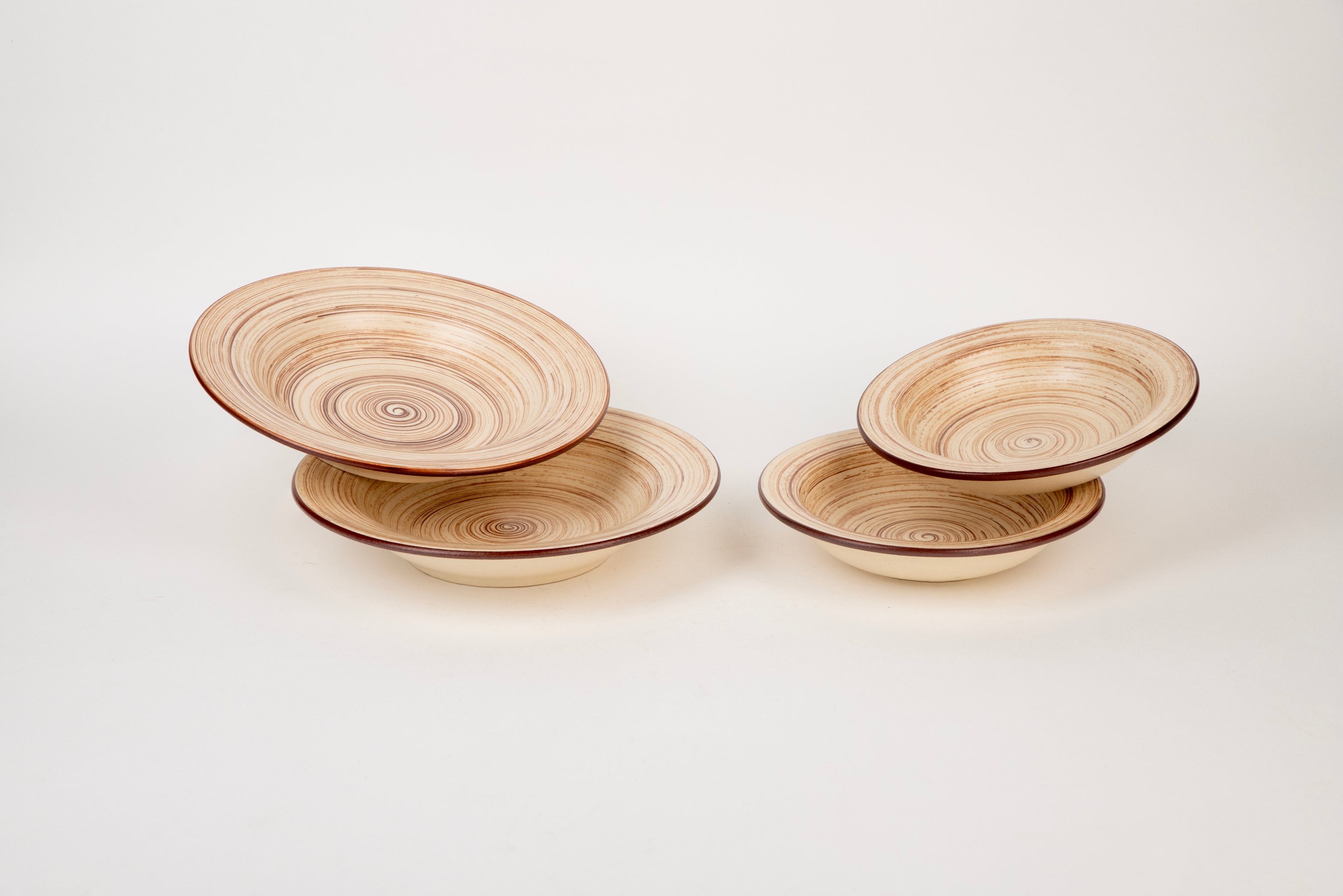 Spiral Pasta Plates