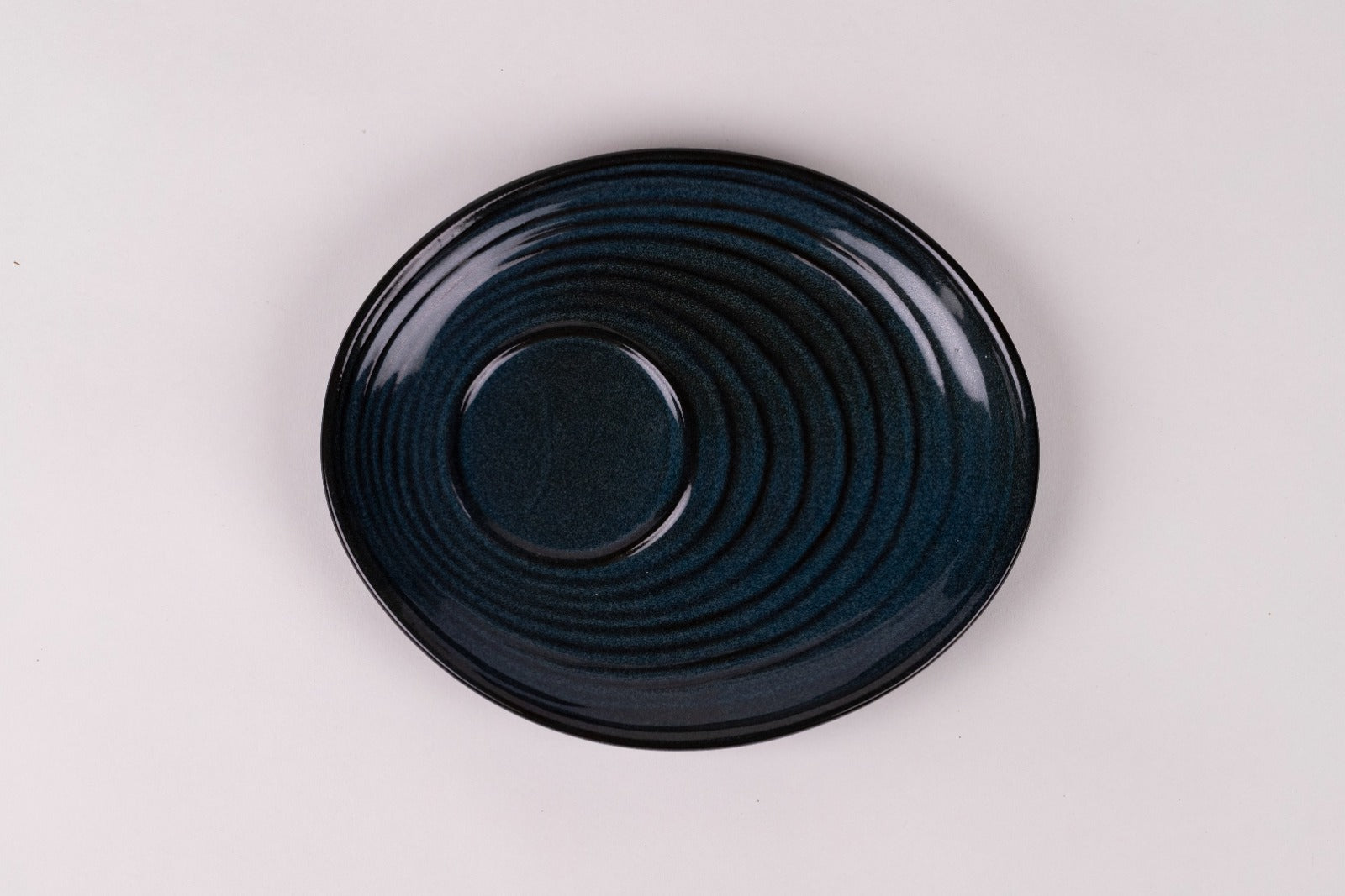 Midnight Blue Cappuccino Cup & Saucer