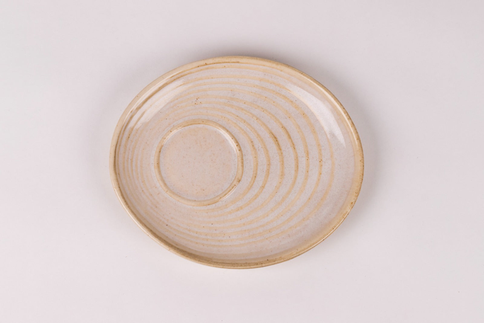 Ivory White Cappuccino Cup & Saucer