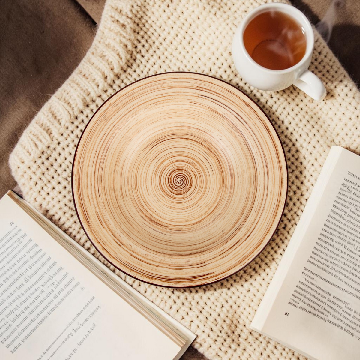 Spiral Pasta Plates