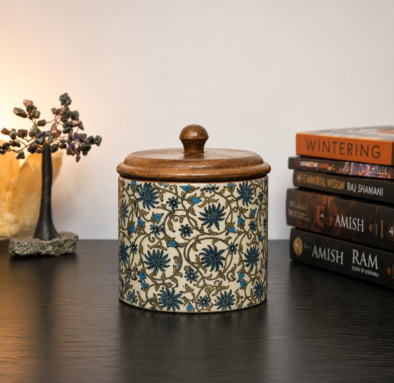 Handcrafted Ceramic Storage Jar Collection - 5 Jars